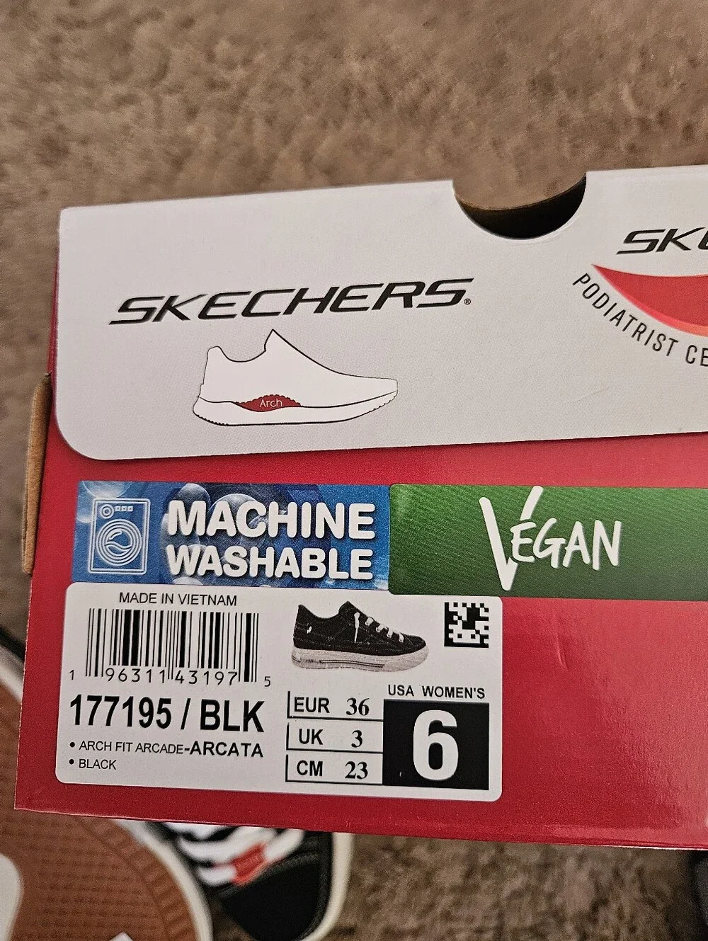 NWT ☆ Skechers Arc Fit Arcade Shoes, Size 6. Brand NEW! - Picture 5 of 5